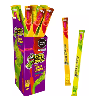 Chicle Aterralengua Ácido x 15 UND